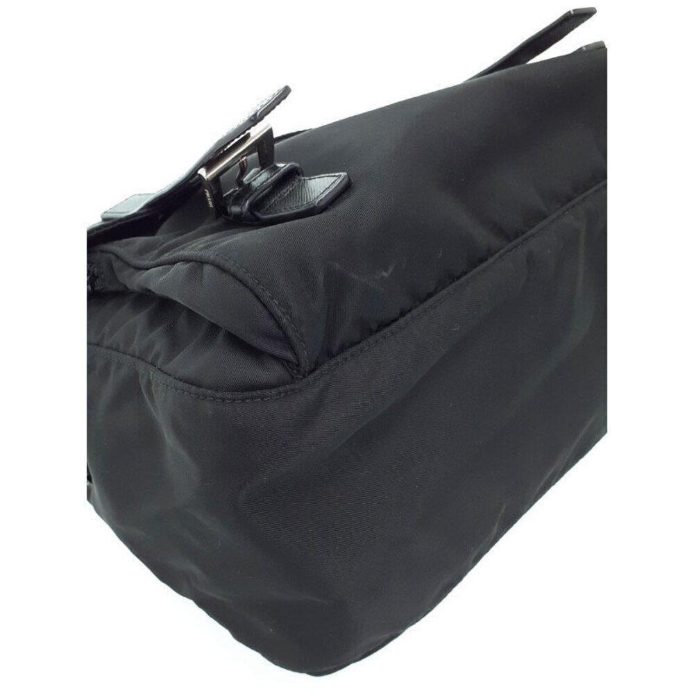 Prada Tessuto Crossbody messenger bag saffiano Leather Nero Black - Picture 6 of 9